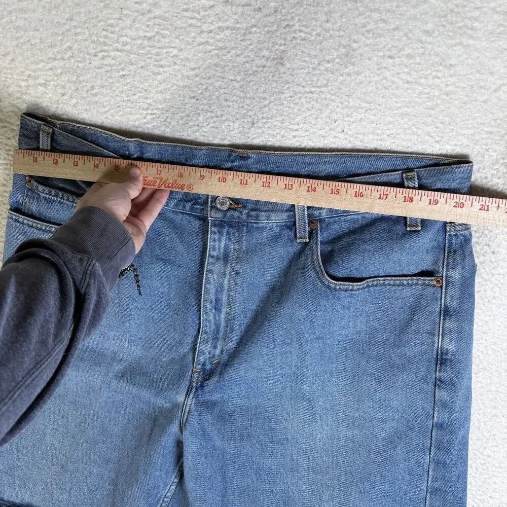 Vintage 550 Denim Jorts Levis Shorts Mens 42 Relaxed Y2k Dad Batwing Paper Tag
